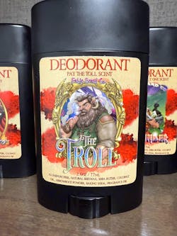 The Troll - Deodorant - Sandalwood Pipe, Oak Moss Bridge, Refreshing Stream, and Bright Spring Air