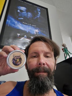 Captain Crimson - Beard Balm - Creamy Coconut, Warm Amber, Sea Salt, and Fresh Vanilla