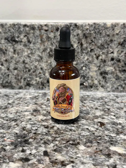 The Hero - Beard Oil - Warm Tobacco, Light Cologne, & Mystical Amber