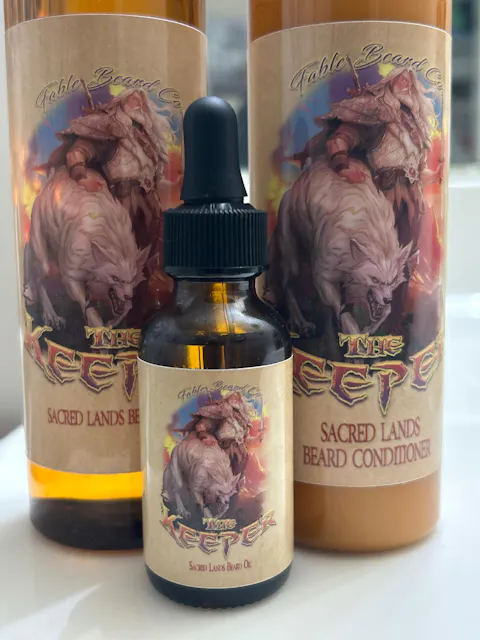 The Keeper - Beard Oil - Exotic Tobacco, Citrus Zest, Ancient Woods, and Spicy Patchouli
