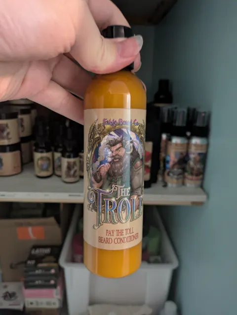 The Troll - Beard Conditioner - Sandalwood Pipe, Oak Moss Bridge, Refreshing Stream, and Bright Spring Air