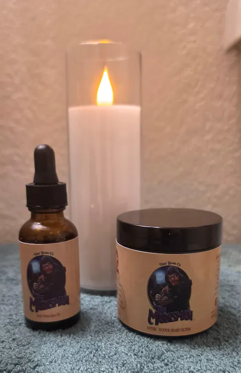 The Marksman - Beard Butter - Crisp Pine, Warm Cedar, Fresh Sandalwood, Soft Mosses, and Mystical Amber