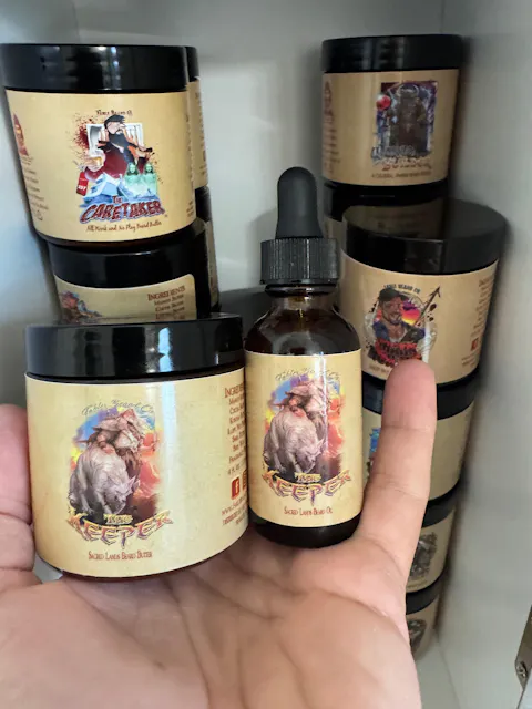 The Keeper - Beard Oil - Exotic Tobacco, Citrus Zest, Ancient Woods, and Spicy Patchouli