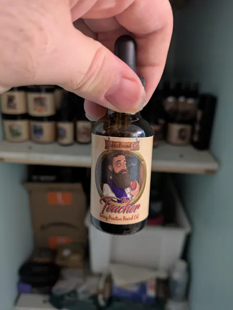 The Teacher - Beard Oil - Fresh Apples, Wild Berries, and Creamy Vanilla