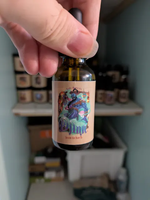 The Djinn - Beard Oil - Egyptian Cologne, Warm Sandalwood, and Dragon's Blood