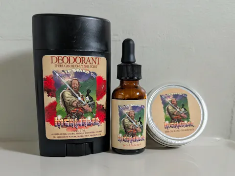 The Highlander - Beard Balm - Smoked Firewood, Robust Scotch, and Nostalgic Mahogany