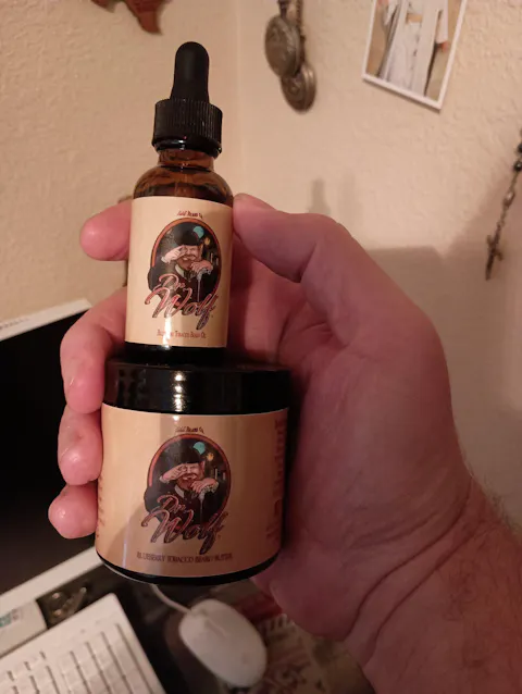 Dr. Wolf - Beard Butter - Fresh Blueberries, Warm Tobacco, and Aged Mahogany