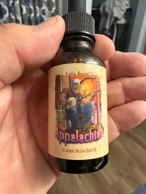 The Appalachian - Beard Oil - Homestead Honey Cream, Black Mountain Coffee, Rustic Maple Leaf
