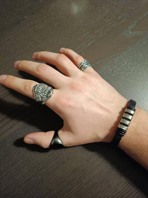 Jaws of Hades - Sterling Silver Ring