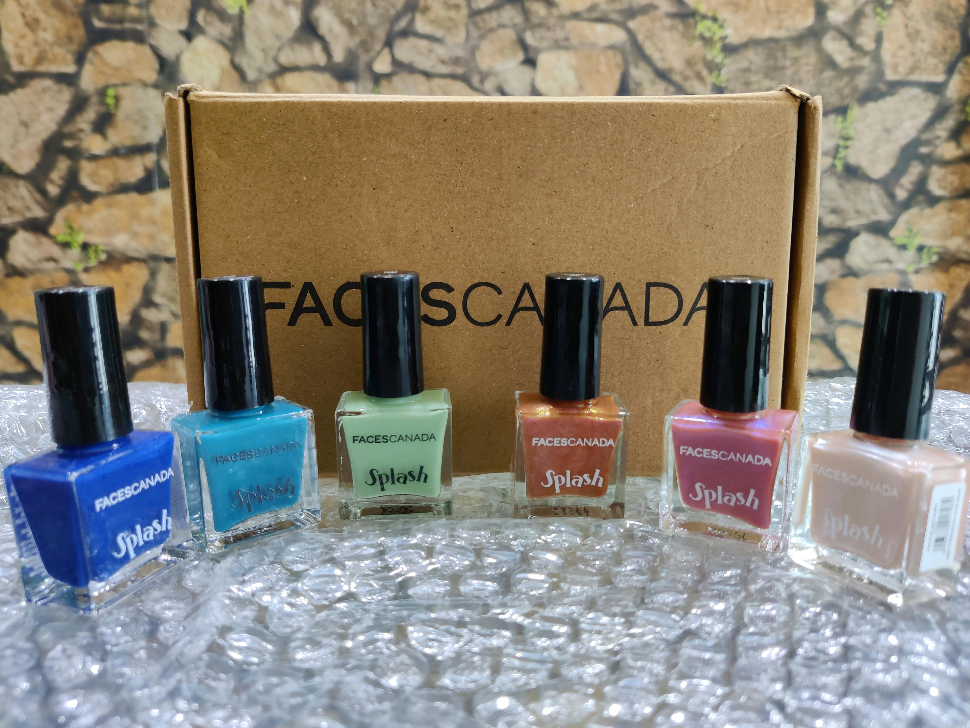 Splash Nail Enamel Faces Canada Cosmetics