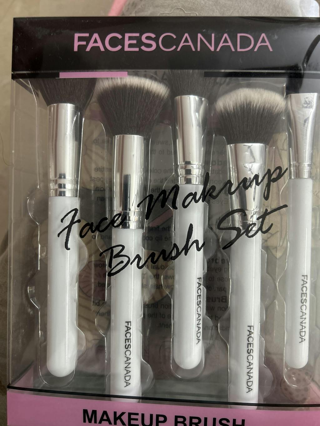 Makeup Brush Set 5 In 1 Professional Makeup Brushes Online Faces Canada