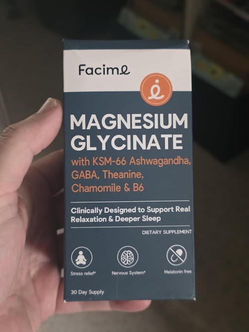 Sleep and Stress - Premium Chelated Magnesium Glycinate with Ashwagandha & GABA - Deep Stress Recovery & Sleep Quality, Muscle Relaxation - Made in USA - 90 Capsules