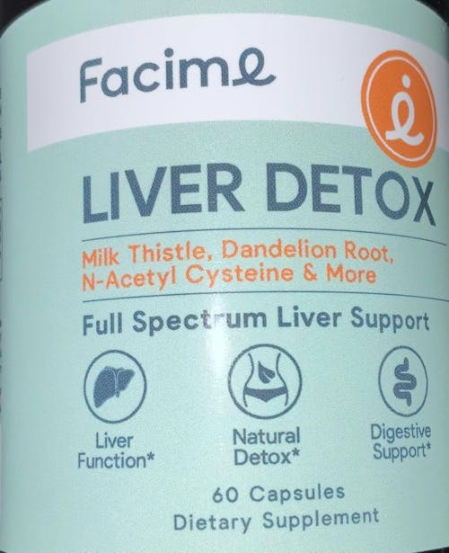 Liver Detox & Repair with Silymarin Milk Thistle, Dandelion Root, NAC & others