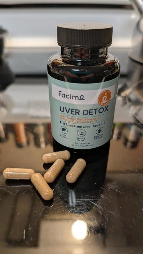 Liver Detox & Repair with Silymarin Milk Thistle, Dandelion Root, NAC & others
