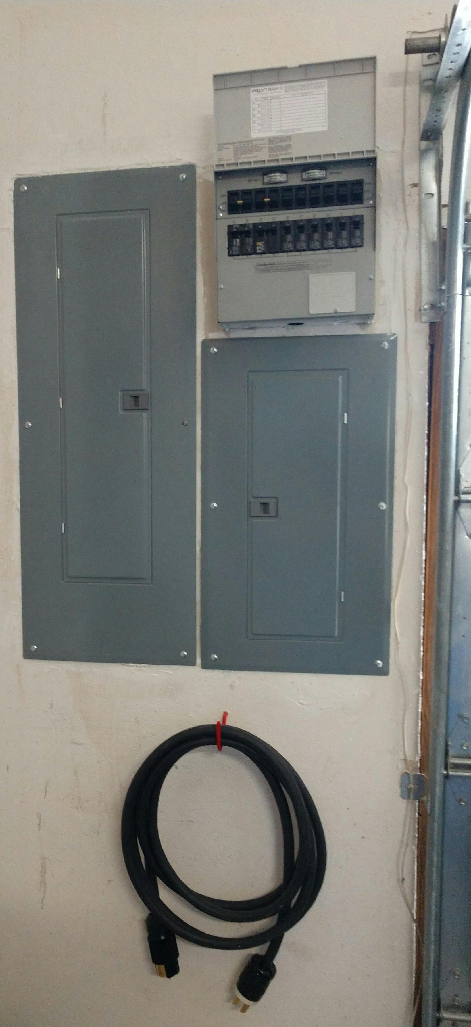 Reliance A510C Pro/Tran 2® 50 Amp 10 Circuit Manual Transfer Switch Ne