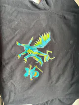 Vorbestellung | Bügelbild "Ninjadrache Mint 1"