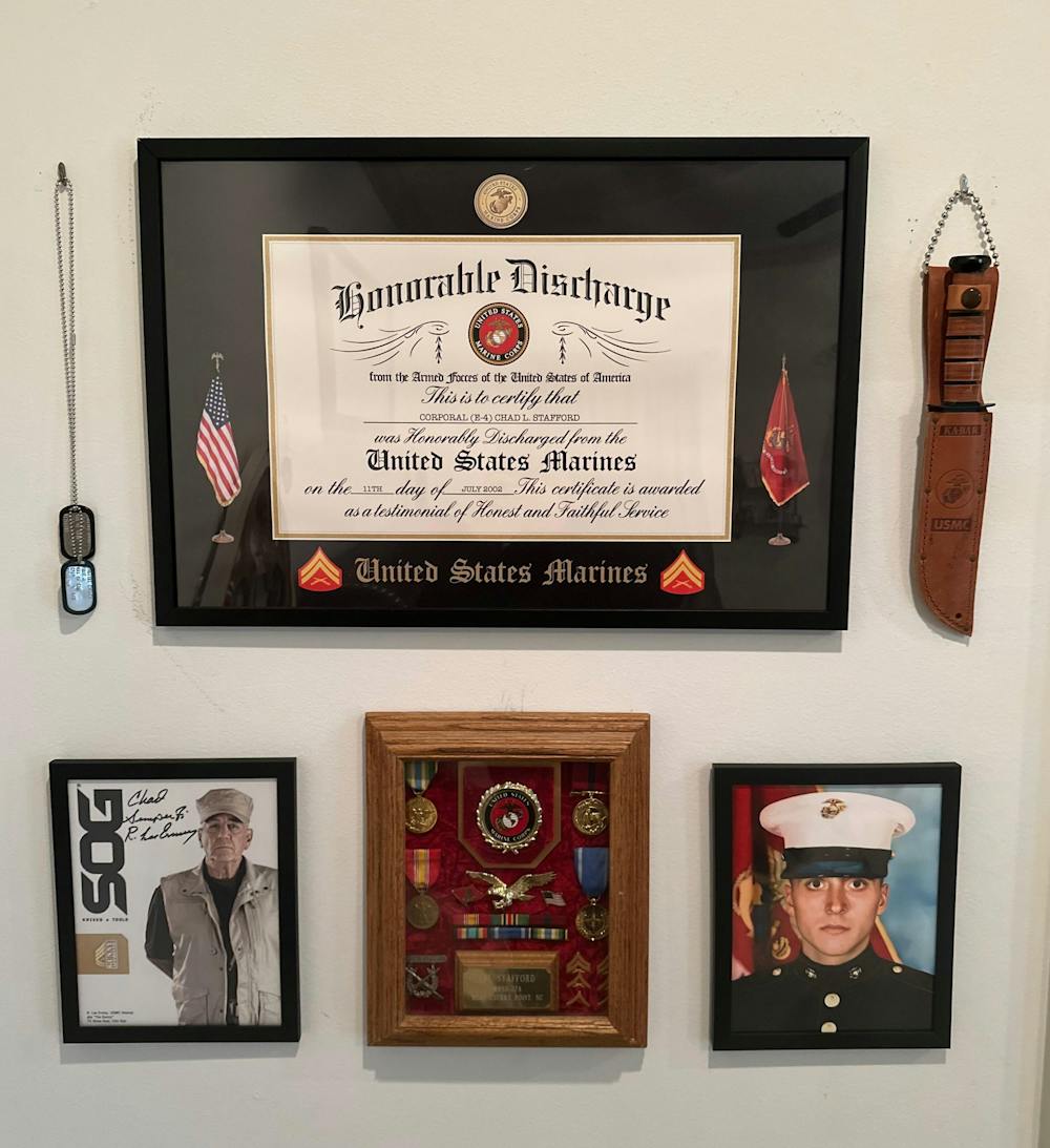 Custom Poster And Canvas Honorable Discharge Plaque. Military Award Available To All Military Branches Veteran Gift K1702