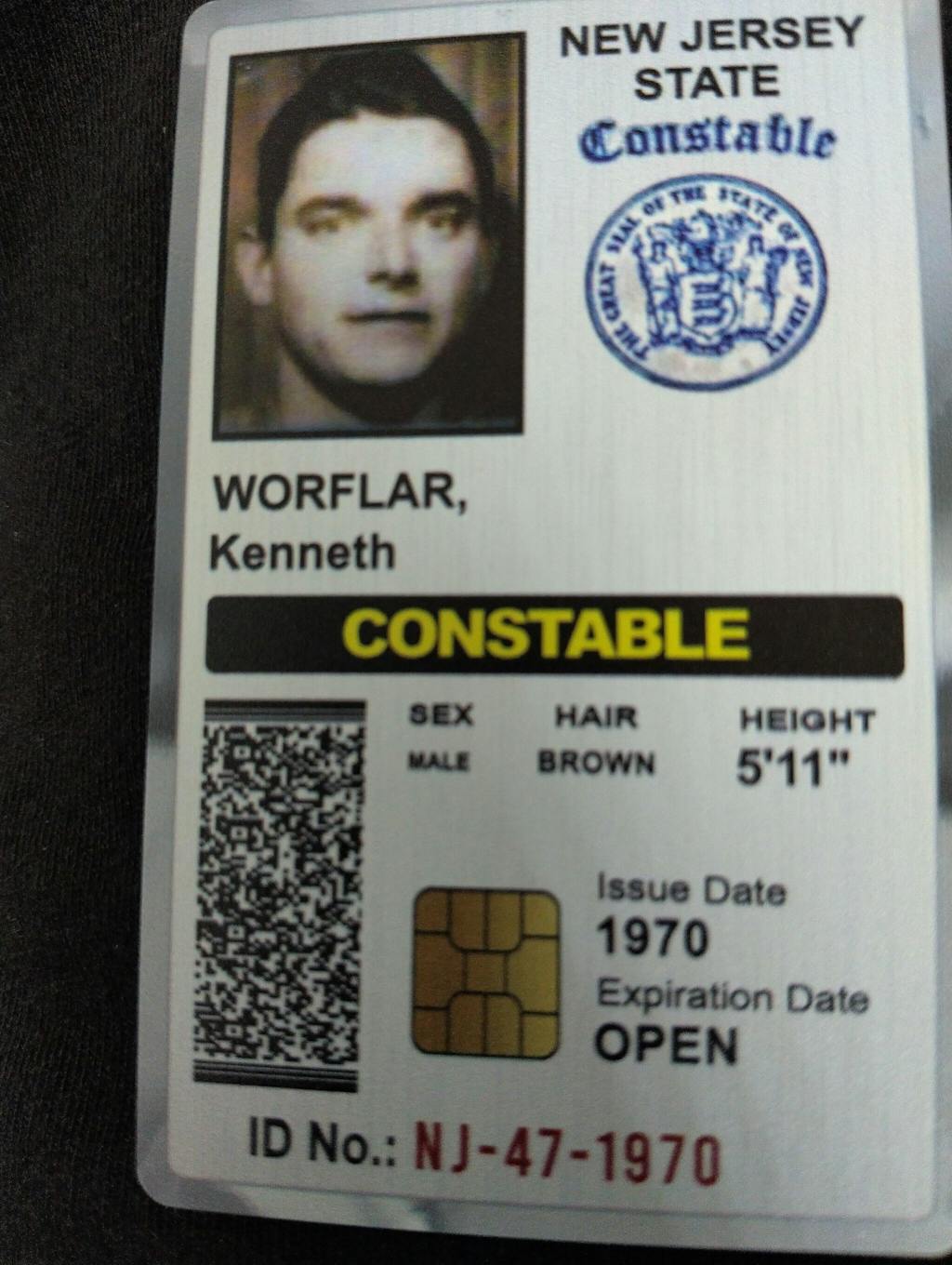 Custom Police ID Card Gift For Police K1702