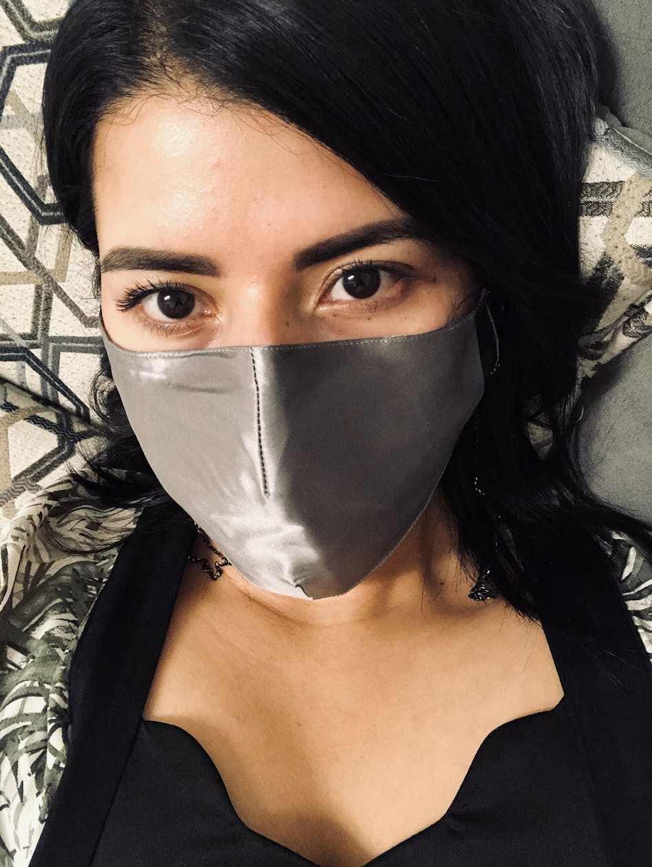 100% Pure Organic 22mm Silk Eye Mask – Fait avec Coeur