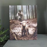 Jesus and Lamb Poster/Canvas