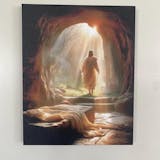 Resurrection Light Jesus Christian Wall Art Poster/Canvas