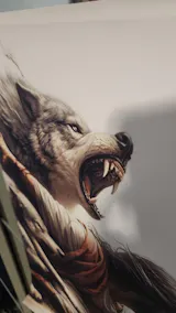 The Good Shepherd Protector Christian Wall Art Poster/Canvas