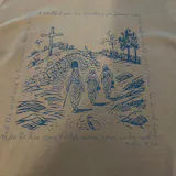 Matthew 28:5-6 Scripture Border – Faith Message– Unisex Tshirt / Hoodie / Sweatshirt