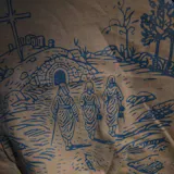 Matthew 28:5-6 Scripture Border – Faith Message– Unisex Tshirt / Hoodie / Sweatshirt