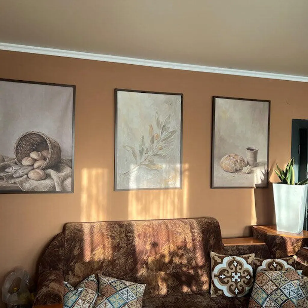 Resurrection Hope Christian Wall Art Set – Empty Tomb & Crown of Thorns Collection - Poster/Canvas