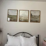 Peaceful Fields Scripture Wall Art Set – Faith & Stillness Collection - Poster/Canvas