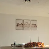 Last Supper Minimalist Christian Wall Art Poster/Canvas Set