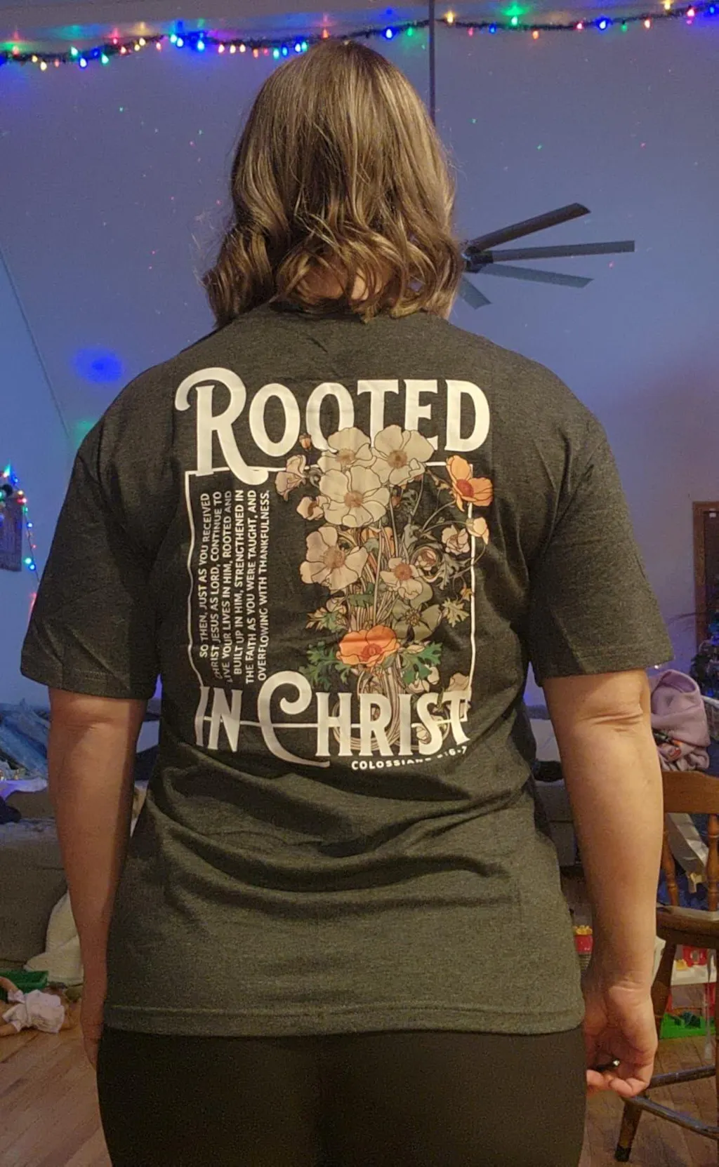 Rooted In Christ Floral Designs - Faith Floral - Unisex Tshirt / Hoodie / Sweatshirt