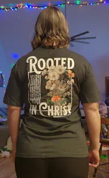 Rooted In Christ Floral Designs - Faith Floral - Unisex Tshirt / Hoodie / Sweatshirt