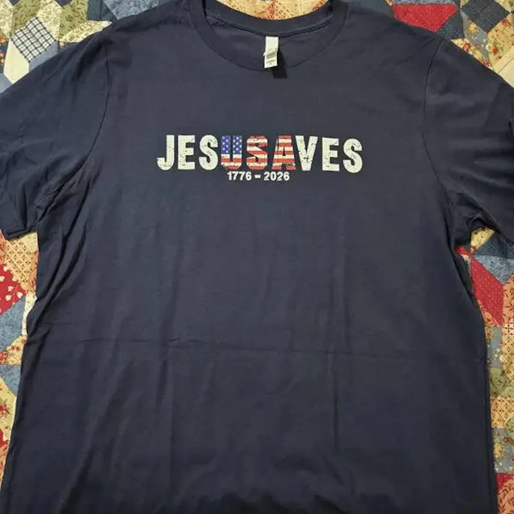 Jesus Saves America 250 Years Patriotic – Unisex Tshirt / Hoodie / Sweatshirt