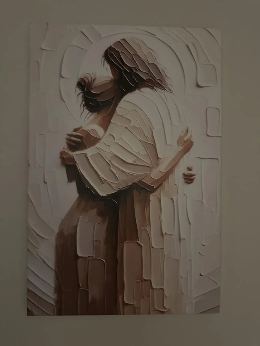 Christ’s Embrace of Peace and Healing Poster/Canvas