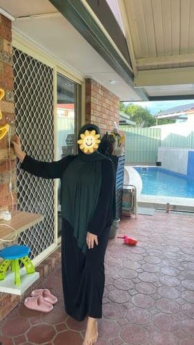 Essential Abaya with Pockets - Coffee | Fajr Noor