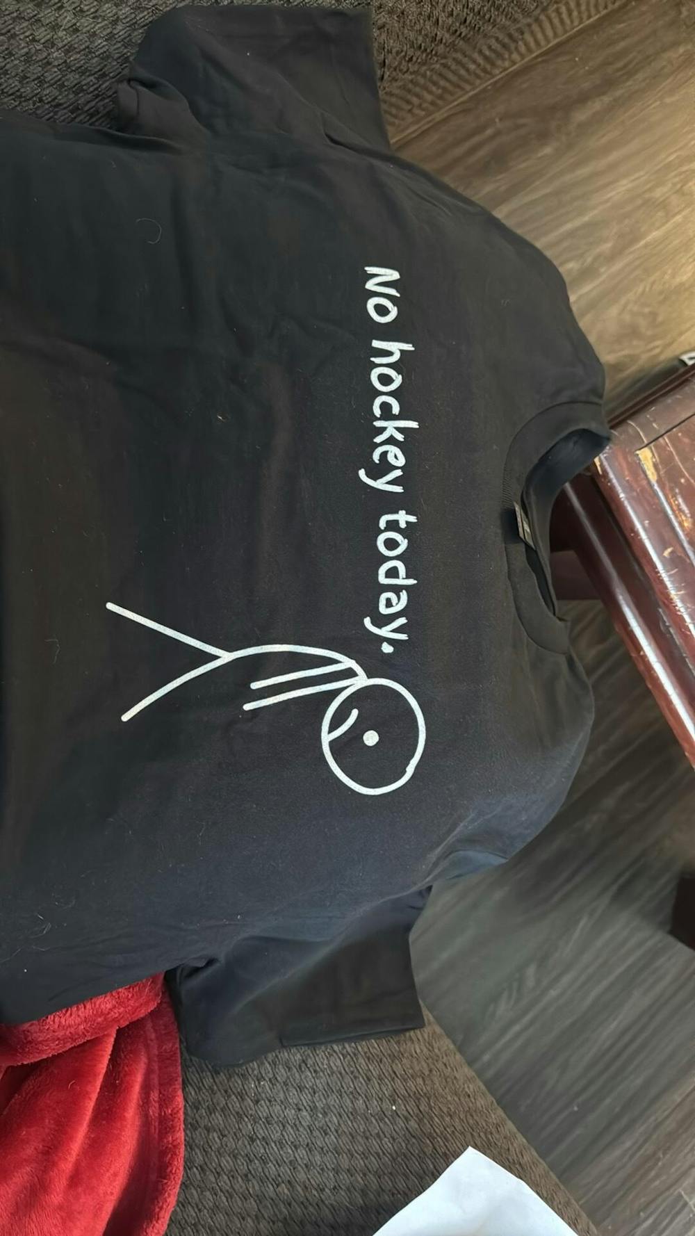 Funny Hockey T-shirt, No Hockey Today Gift For Hockey Lovers