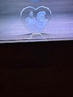 3D Crystal Photo Personalized Gift Memorial