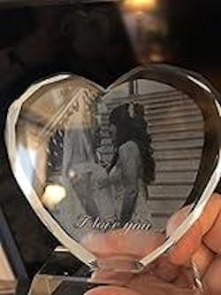 3D Crystal Photo Personalized Gift Memorial