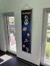 Messlatte Kinder personalisierbar - Weltall