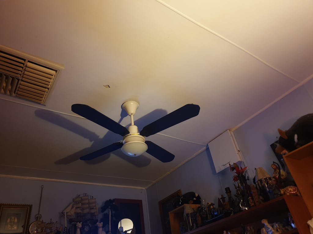 Navy Blue Colour Fan Socks Washable Ceiling Fan Blade Covers Fan