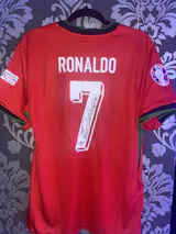 CRISTIANO RONALDO | PORTUGAL 2024 HOME DISPLAY JERSEY | PRINTED SIGNATURE (SIZE L)