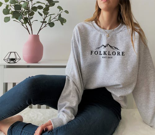 Folklore Embroidered Sweatshirt
