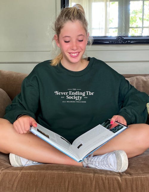 The Never Ending TBR Society Sweatshirt