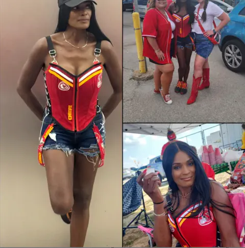 Kansas City CHIEFS Corset Style 1