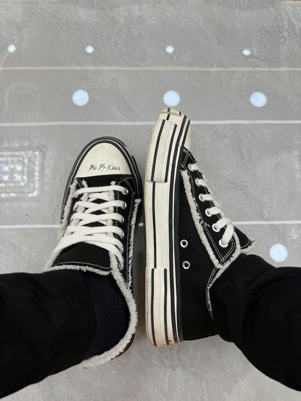 Fashion Canvas Upper Color Block Sneakers