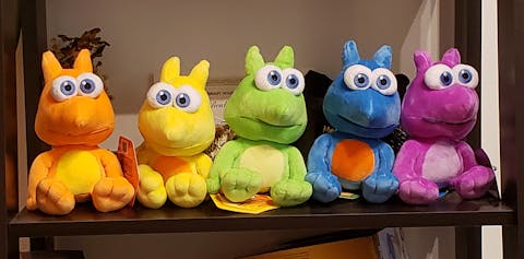 Jinjo Plushes