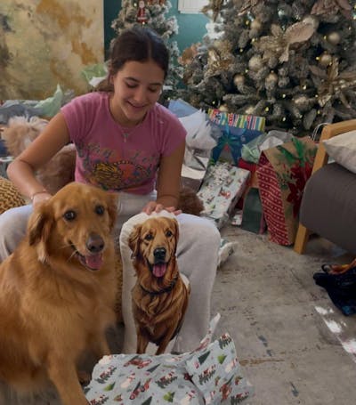 Custom Pup Shaped Pillow