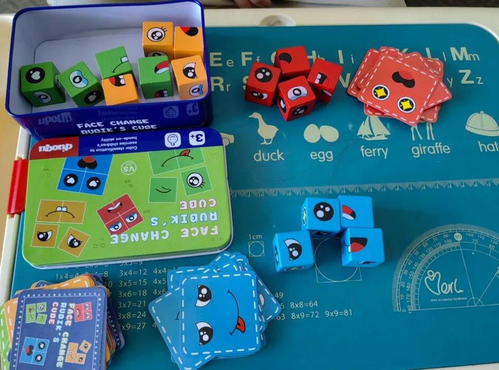Face-Changing Expression Blocks | Fun Family Puzzle Game for Kids