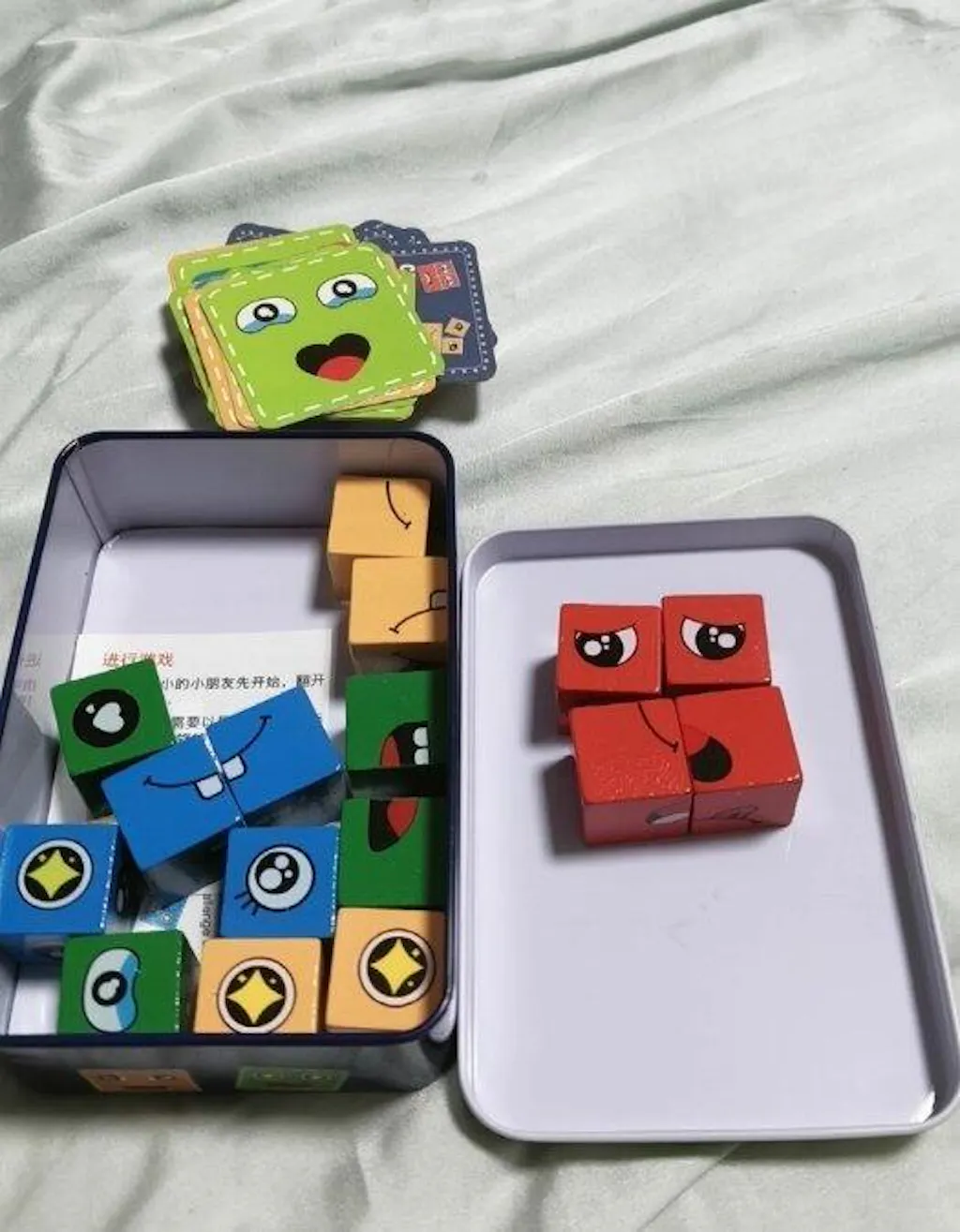 Face-Changing Expression Blocks | Fun Family Puzzle Game for Kids
